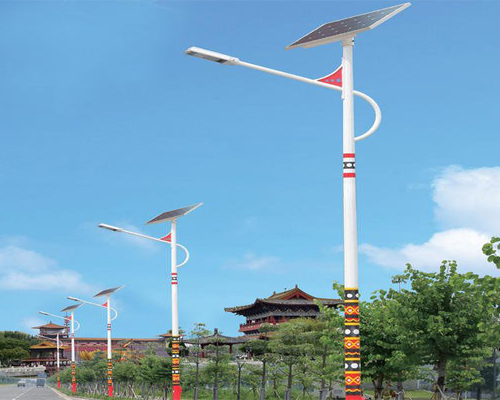 阿瓦提民族特色路灯